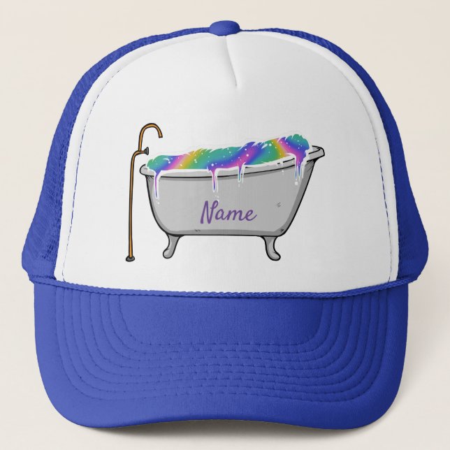 Gorra De Camionero Bath Bomba Babe Thunder_Cove (Anverso)