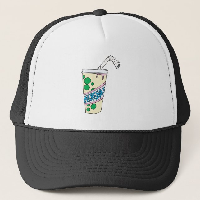 Gorra De Camionero batido de fresa (Anverso)