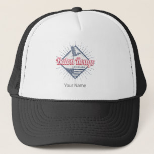 Gorra De Camionero Baton Rouge City Louisiana Estados Unidos