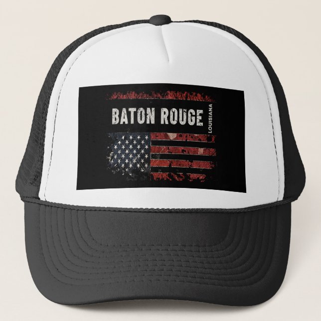 Gorra De Camionero Baton Rouge Louisiana (Anverso)
