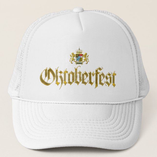Gorra De Camionero Baviera Oktoberfest Cap (Anverso)