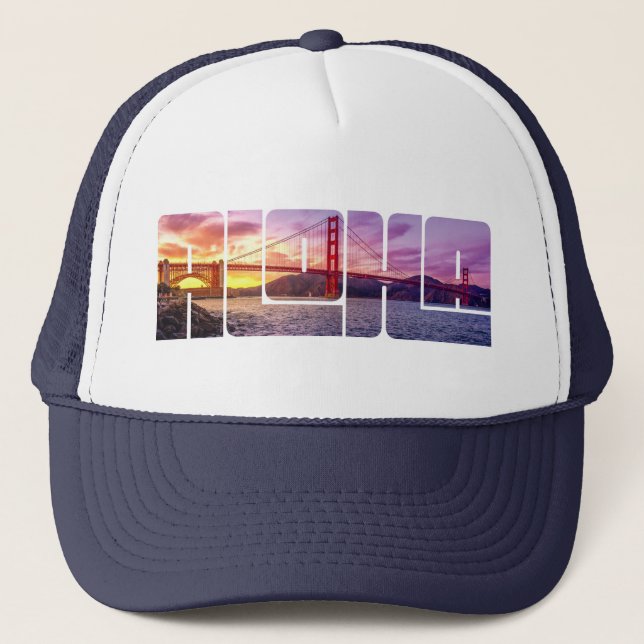 Gorra De Camionero Bay Aloha (Anverso)