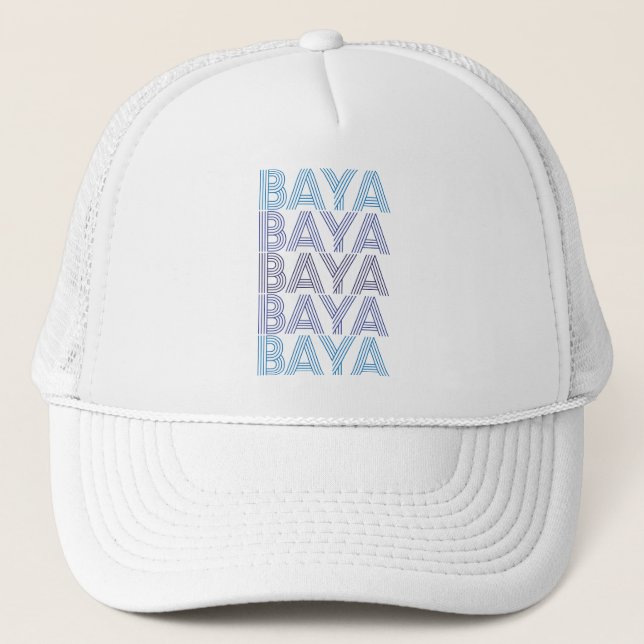 Gorra De Camionero Bayas azules (Anverso)