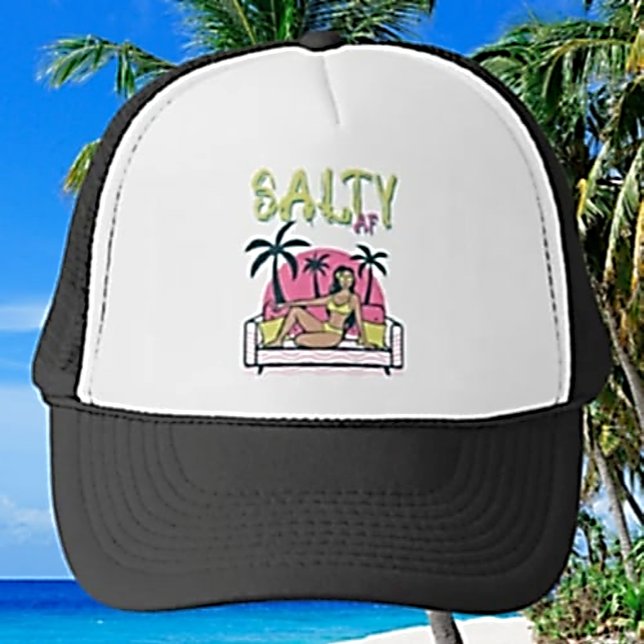 Gorra De Camionero Beach Babe por Salty AF (Subido por el creador)