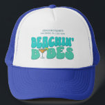 Gorra De Camionero Beach Bachelorette Party Beachin Babes Bridesmaid<br><div class="desc">Disfrute de su próxima fiesta de soltera con esta impresionante fiesta de soltera de playa personalizada. Ya sea que esté celebrando un viaje en barca, unas vacaciones en chica o unas vacaciones con los mejores amigos, esta mercadería de una fiesta de soltera en la playa personalizado es el lugar perfecto...</div>