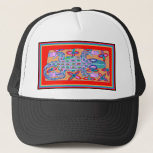 Gorra De Camionero Beach Bum Croc