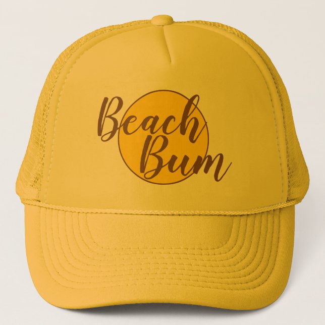 Gorra De Camionero Beach Bums, Beach Bum (Anverso)