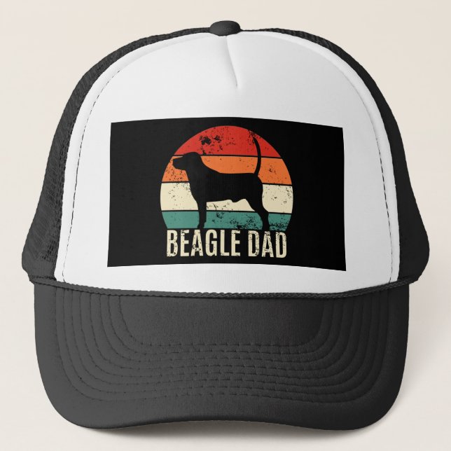 Gorra De Camionero Beagle Dad (Anverso)