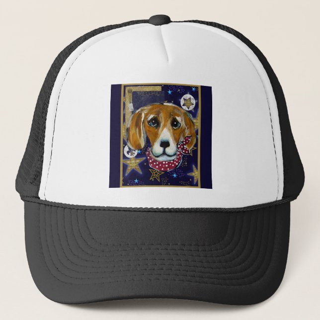 GORRA DE CAMIONERO BEAGLE DE AÑO NUEVO (Anverso)