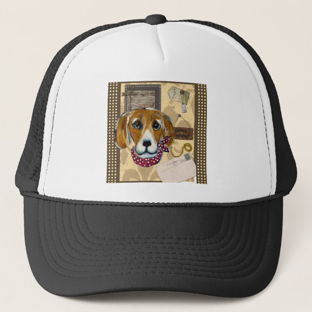GORRA DE CAMIONERO BEAGLE DEL DÍA DEL PADRE (Anverso)