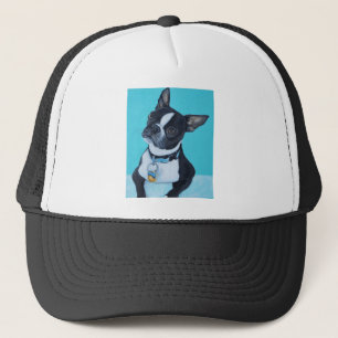 Gorra De Camionero Beans the Boston Terrier Painting