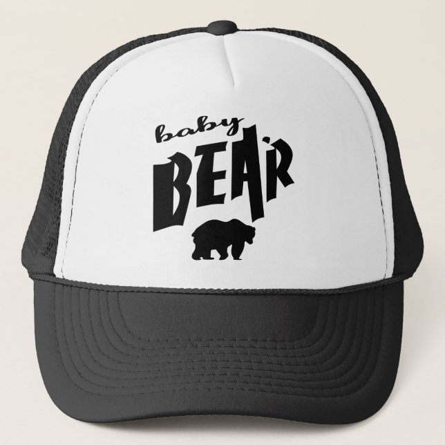 Gorra De Camionero Bear bebé #USAPatriotGraphics ©WhiteTigerLLC.Com (Anverso)