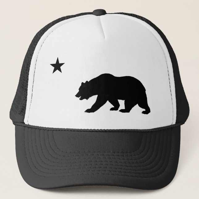 Gorra De Camionero Bear de California (Anverso)
