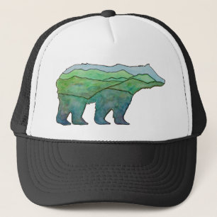 Gorra De Camionero Bear de montaña