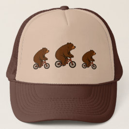 Gorra De Camionero Bear on a Bike – Wild Ride Vibes