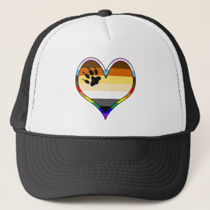 Gorra De Camionero Bear Pride Heart Trucker Hat