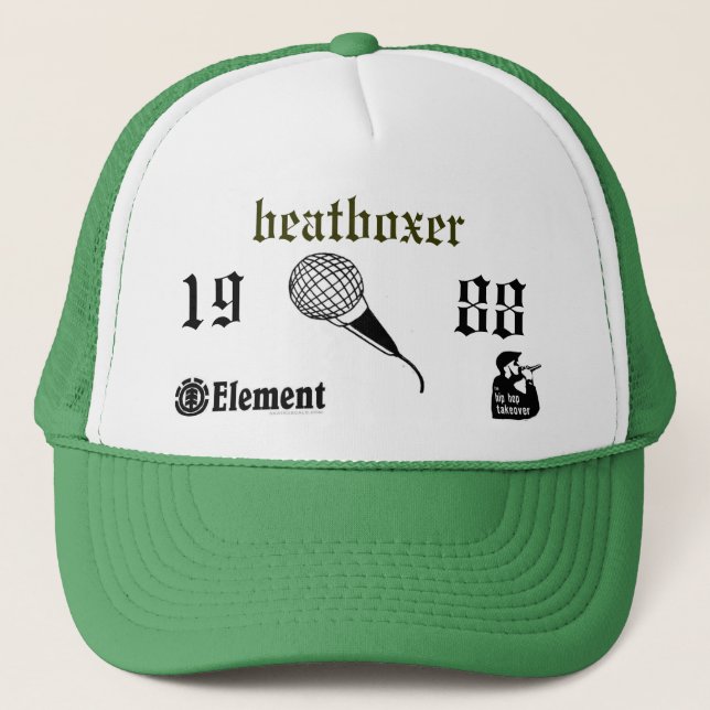 Gorra De Camionero beatbox (Anverso)