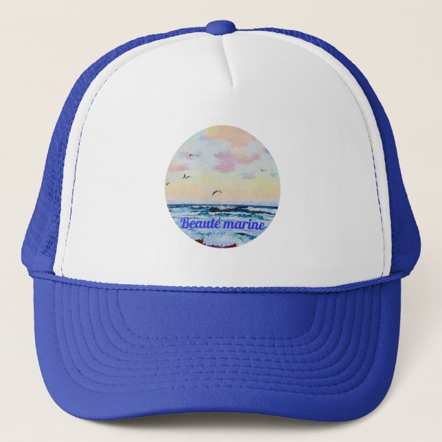Gorra De Camionero Beauté amrine-aquarelle (Anverso)