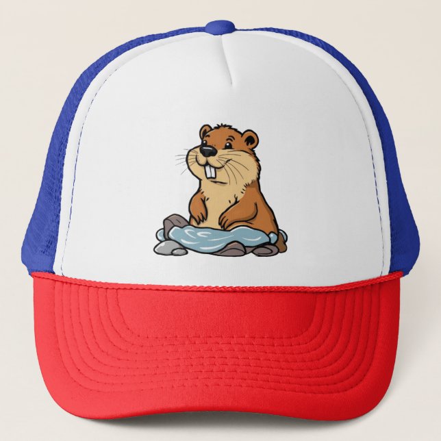 Gorra De Camionero Beaver (Anverso)