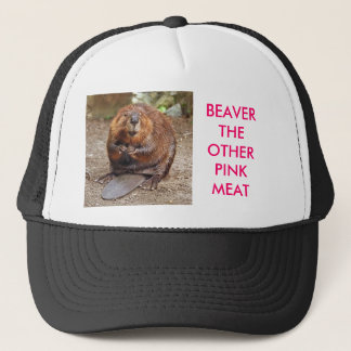 GORRA DE CAMIONERO BEAVER LA OTRA CARNE ROSADA
