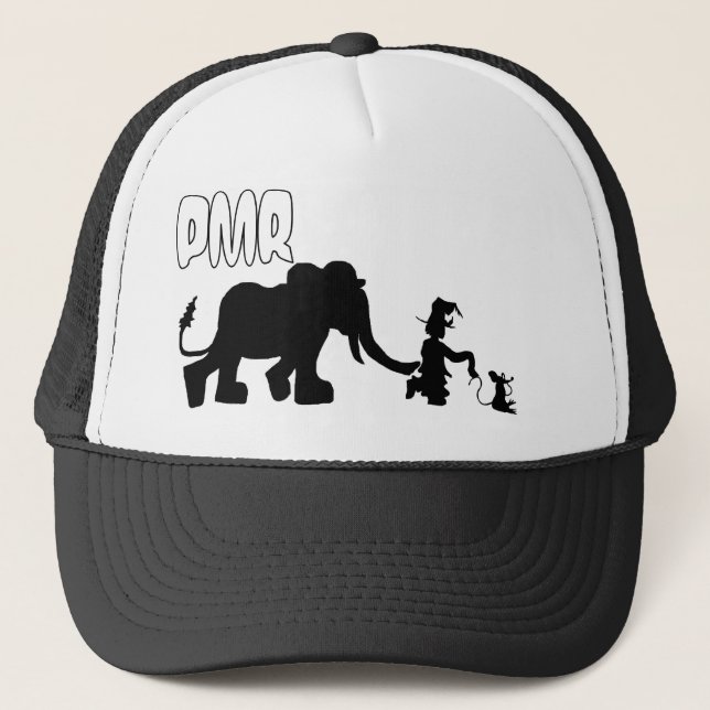 Gorra De Camionero Bebé Abe de PMR y los tíos (Anverso)