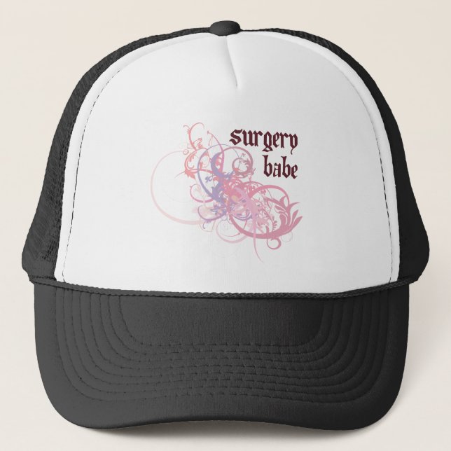 Gorra De Camionero Bebé de la cirugía (Anverso)