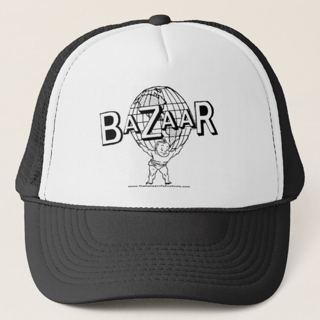 Gorra De Camionero Bebé de la "gran inauguración" del bazar (Anverso)