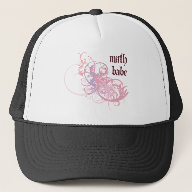Gorra De Camionero Bebé de la matemáticas (Anverso)