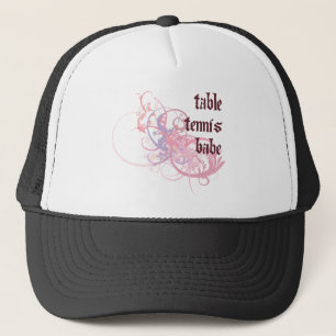 Gorra De Camionero Bebé de los tenis de mesa