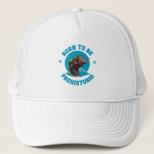 Gorra De Camionero Bebé Mamut Prehistórico Niños Dino Lindo