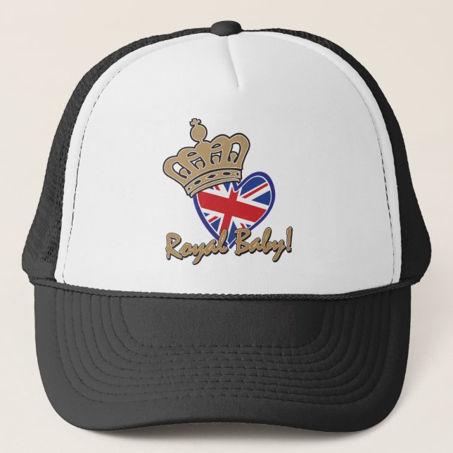 Gorra De Camionero Bebé real (Anverso)