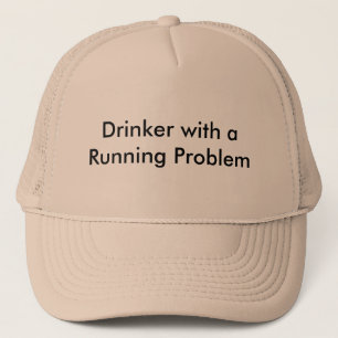 Gorra De Camionero Bebedor con un problema corriente