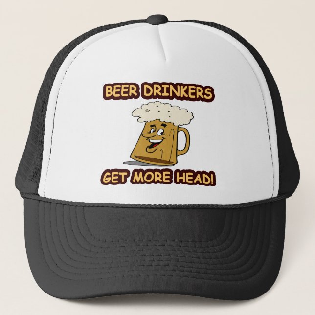 Gorra De Camionero Bebedores de cerveza (Anverso)