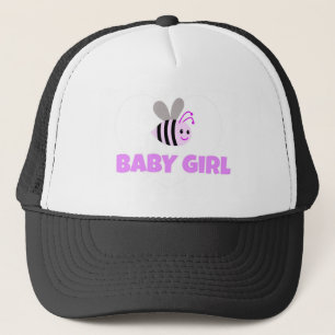 Gorra De Camionero Beber Bumble rosa bebé niña