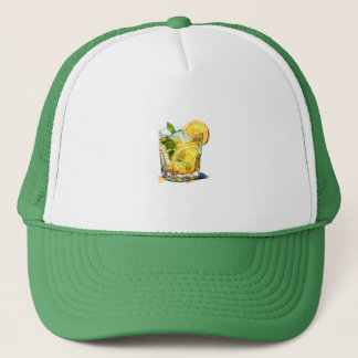 Gorra De Camionero Bebida de cóctel de Lemonade