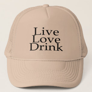 Gorra De Camionero Bebida viva del amor
