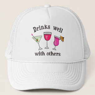 Gorra De Camionero Bebidas bien con otras