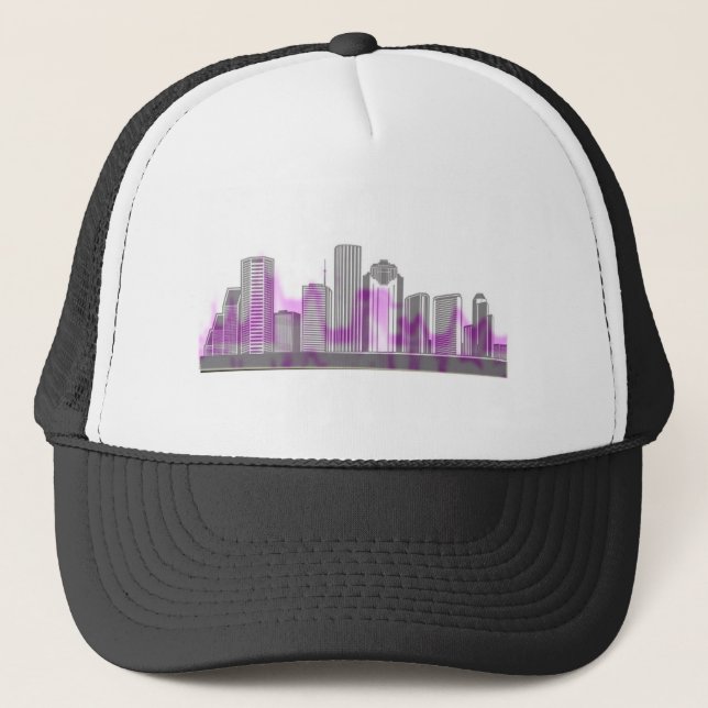 Gorra De Camionero Bebió la ciudad (Anverso)