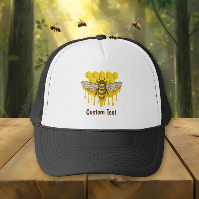 Gorra De Camionero Bee Hive Honey (Subido por el creador)