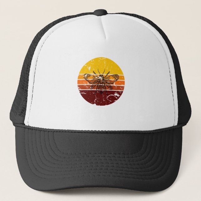Gorra De Camionero Bee Retro (Anverso)