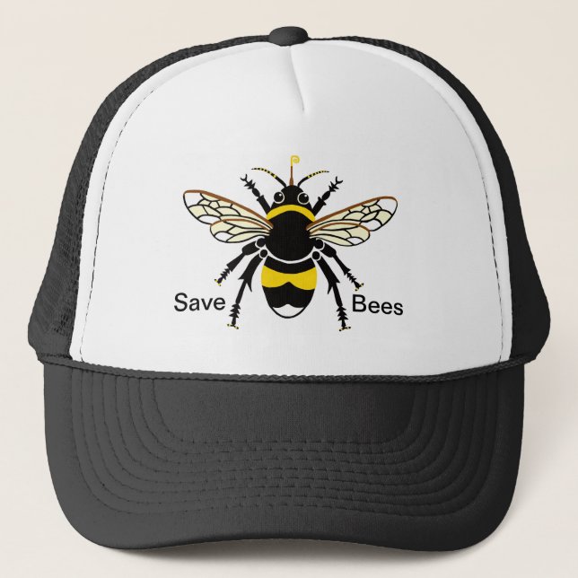 Gorra De Camionero Bee - trucker hat (Anverso)