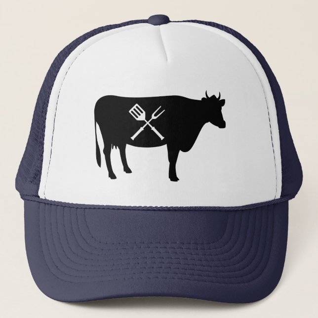 Gorra De Camionero Beef King of Meats Food Lover (Anverso)