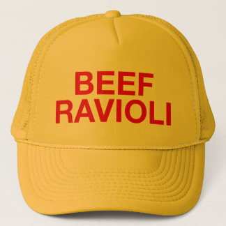 Gorra De Camionero BEEF RAVIOLI divertido lema camionero