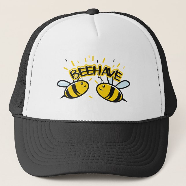 Gorra De Camionero Beehave (Anverso)