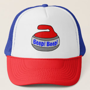 Gorra De Camionero Beep de toalla curvada. ¡Sonría!