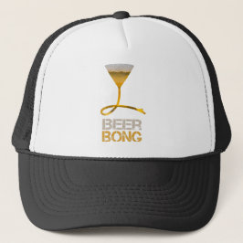Gorra De Camionero Beer bong para vacaciones de primavera y una fiest