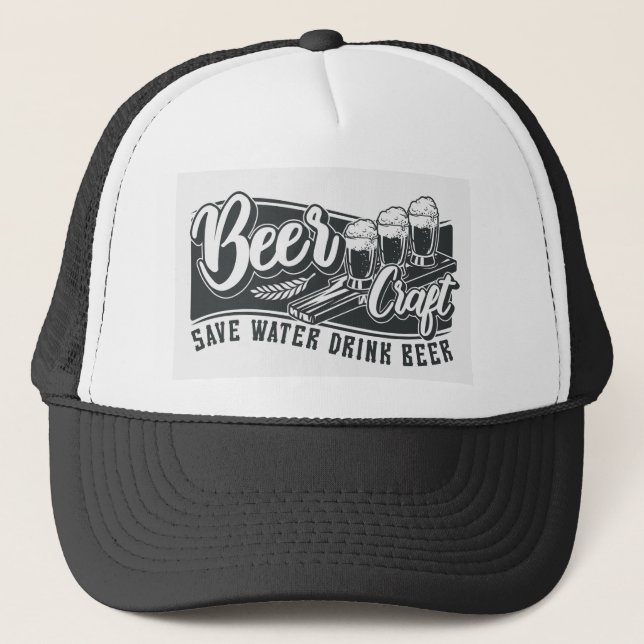 Gorra De Camionero Beer Craft Trucker Hat (Anverso)