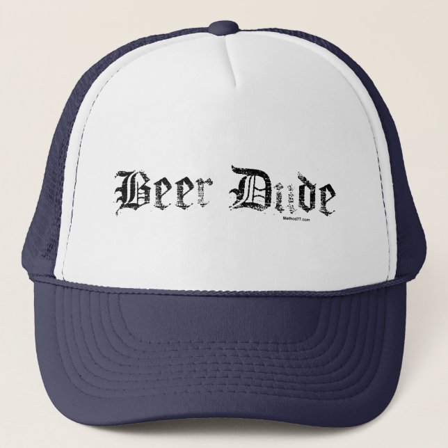 Gorra De Camionero Beer Dude (Anverso)