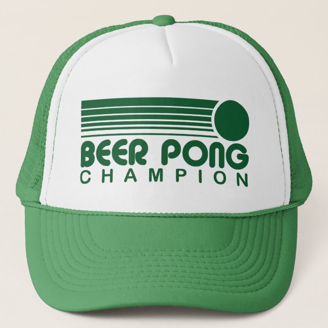 Gorra De Camionero Beer Pong (Anverso)