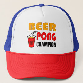 Gorra De Camionero Beer Pong Champ